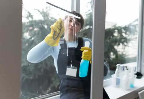 Nettoyage de vitres intérieures et extérieures à la Ferté-Hauterive